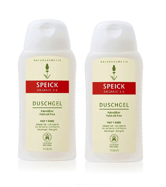 2xPack Speick Organic 3.0 Shower Gel - 400 ml