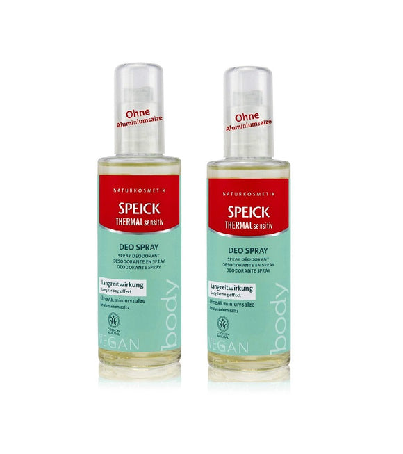 2xPack Speick Thermal Sensitive Deodorant Spray - 150 ml