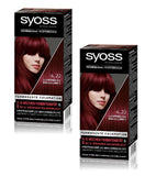 2xPacks Syoss Permanent Coloring Professional Hair Colors - 22 Varieties
