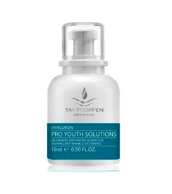 Tautropfen Hyaluron Pro Youth Solutions Invigorating Anti-wrinkle Eye Fluid - 15 ml