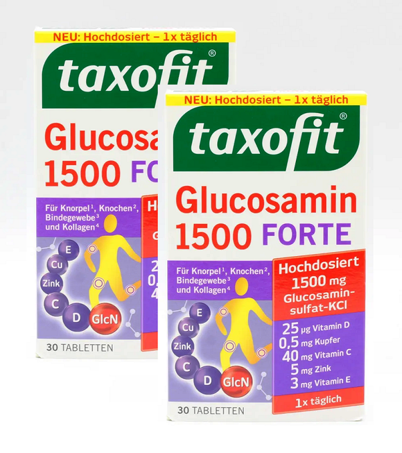 2xPack Taxofit Glucosamine 1500 Forte - 60 Tablets