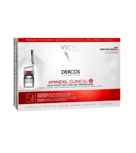 VICHY Dercos Aminexil Clinical 5 Women Hair Serum - 6x21 ml