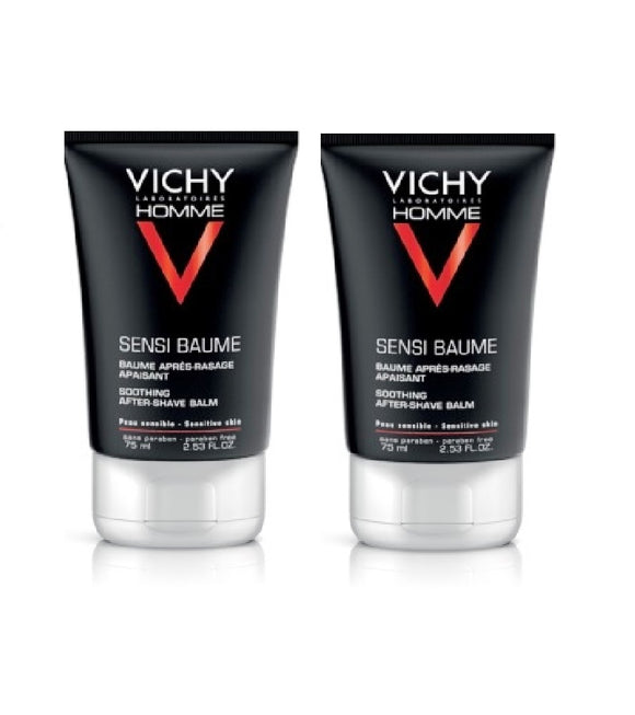 2xPack VICHY Homme Sensi Mineral Balm After Shave Balm - 150 ml