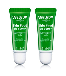 2xPack WELEDA Skin Food Balm for Dry and Chapped Lips - 16 ml