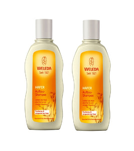 2xPack WELEDA Oat Regenerating Shampoo for Dry and Damaged Hair - 380 ml